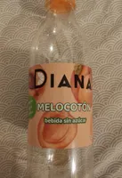 bebida sin azúcar de melocotón Diana