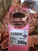 Preparado de carne picada de cerdo