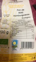 Pan mini hamburguesa ecológico