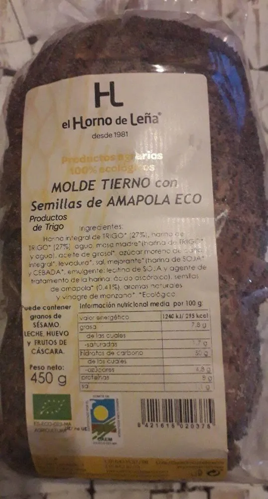 Pan de molde