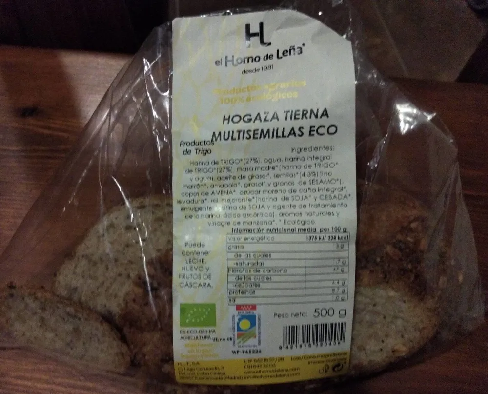 Hogaza tierna multisemillas eco