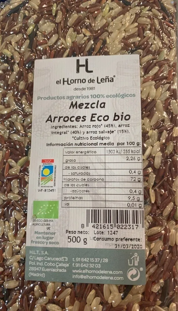 Mezcla Arroces Eco bio