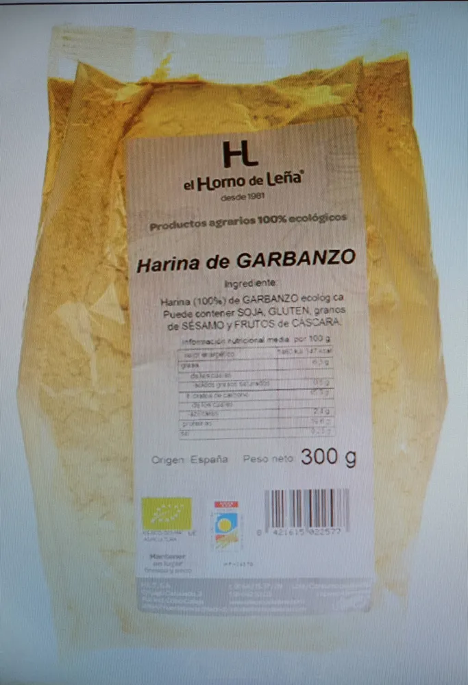 Harina de garbanzo