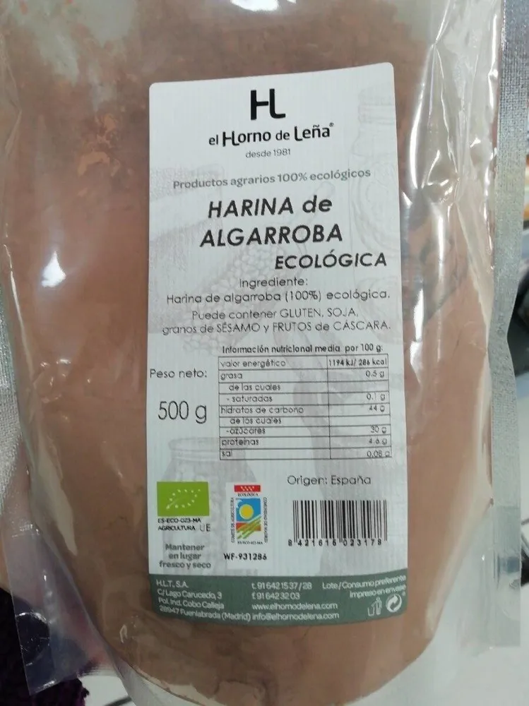 Harina de algarroba (ecologica)