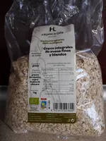 Copos integrales de avena finos y blandos