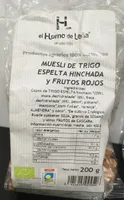 Muesli de Trigo espelta hinchada y frutos rojos