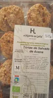 Tortas de salvado de avena