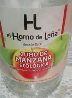 Zumo de manzana ecológica
