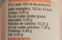 Zumo de zanahoria ecologico