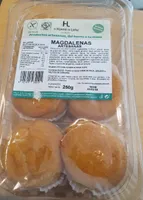 Madalenas artesanas sin gluten