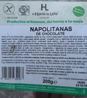 Napolitanas de chocolate Sin Gluten