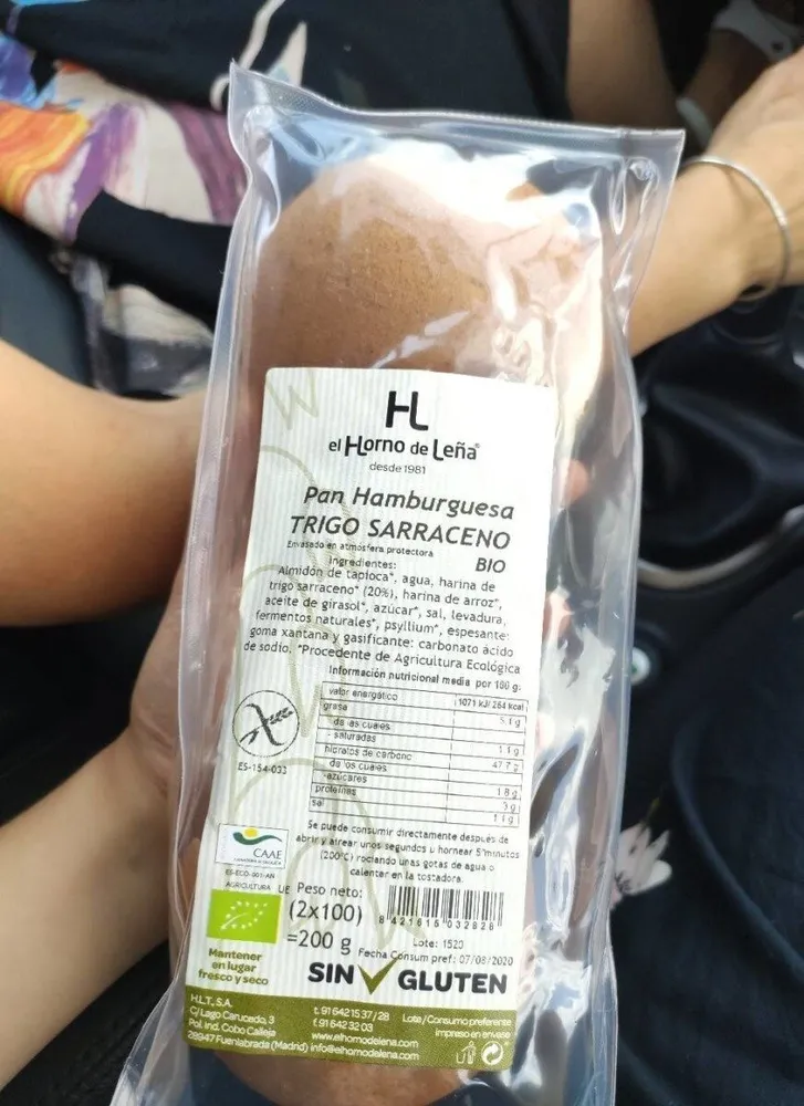 Pan Hamburguesa TRIGO SARRACENO