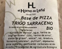 Base de Pizza Trigo Saraceno