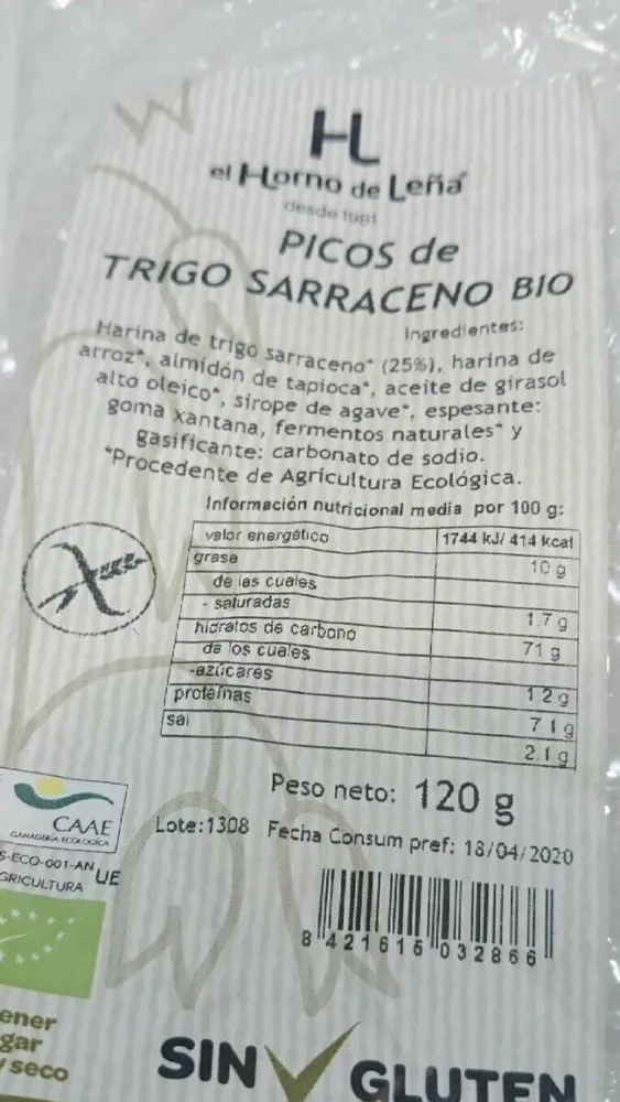 Picos de trigo sarraceno