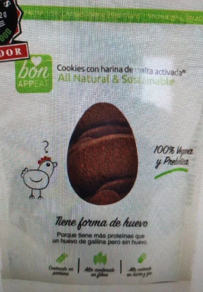 Cookies con harina de malta activada