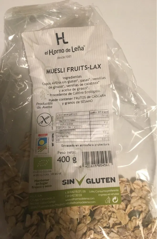 Muesli fruit-lax