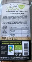 Palmeras de espelta con chocolate