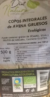 Copos integrales de avena gruesos