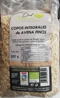 Copos integrales de avena finos
