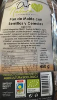 Pan de molde con semillas y cereales