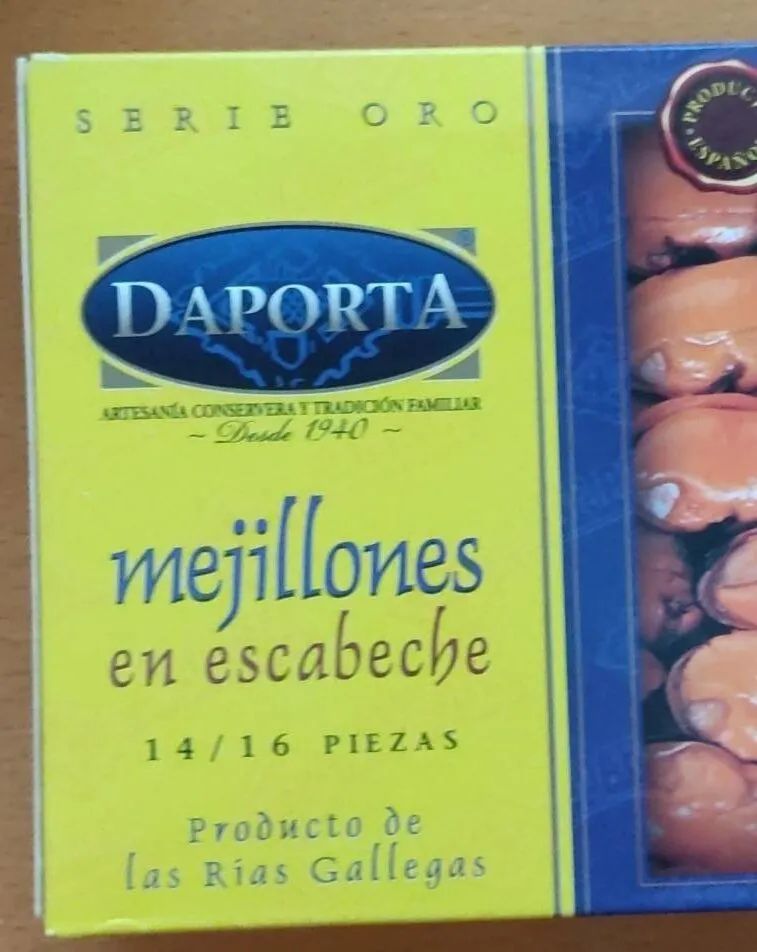 Mejillones en escabeche