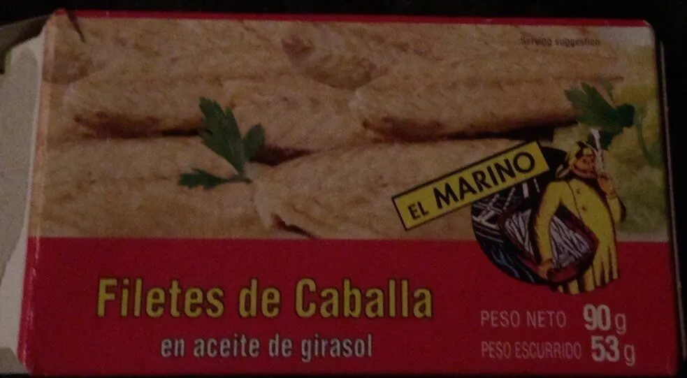 Filetes de caballa