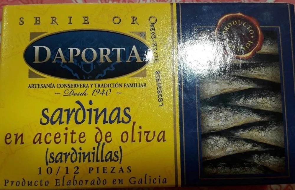Sardinas en aceite de oliva