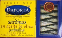 Sardinas en aceite de Oliva