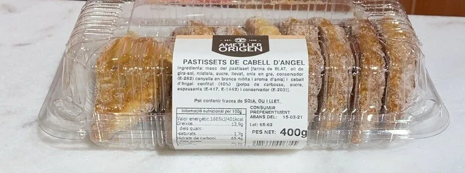 pastisets de cabell d’angel