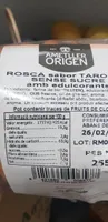 Rosca sabot Taronja sense sucre amb edulcorants