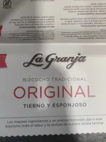 Bizcocho tradicional con chips de chocolate