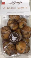 Mini magdalenas choco-chips