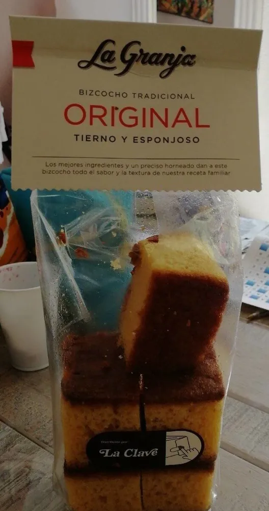 Bizcocho tradicional original tierno y esponjoso