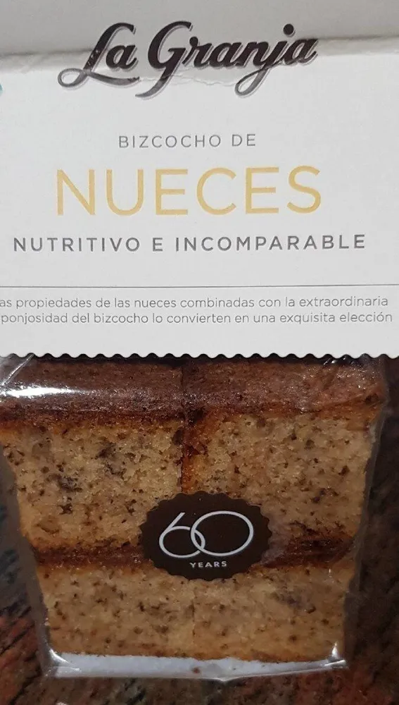 Bizcocho de nueces