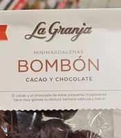 Minimagdalenas bombón cacao y chocolate