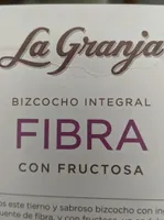 BIZCOCHO INTEGRAL CON FIBRA