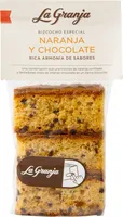 Bizcocho especial de naranja y chocolate
