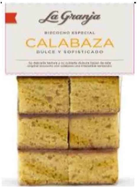 Bizcocho Calabaza La Granja