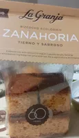 Bizcocho ecológico ZANAHORIA
