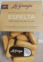 Palitos de pan de espelta ecológicos