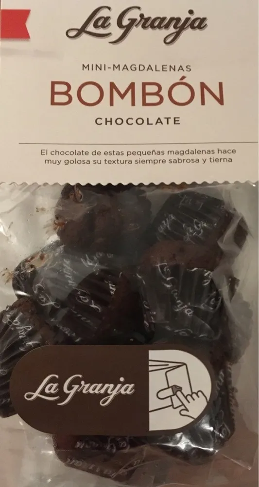 Mini magdalenas chocolate