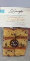 Bizcocho naranja y choco-chips