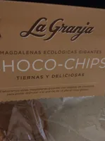 Magdalenas ecologicas gigantes choco-chips