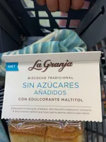 Bizcocho Tradicional Sin Azúcar La Granja