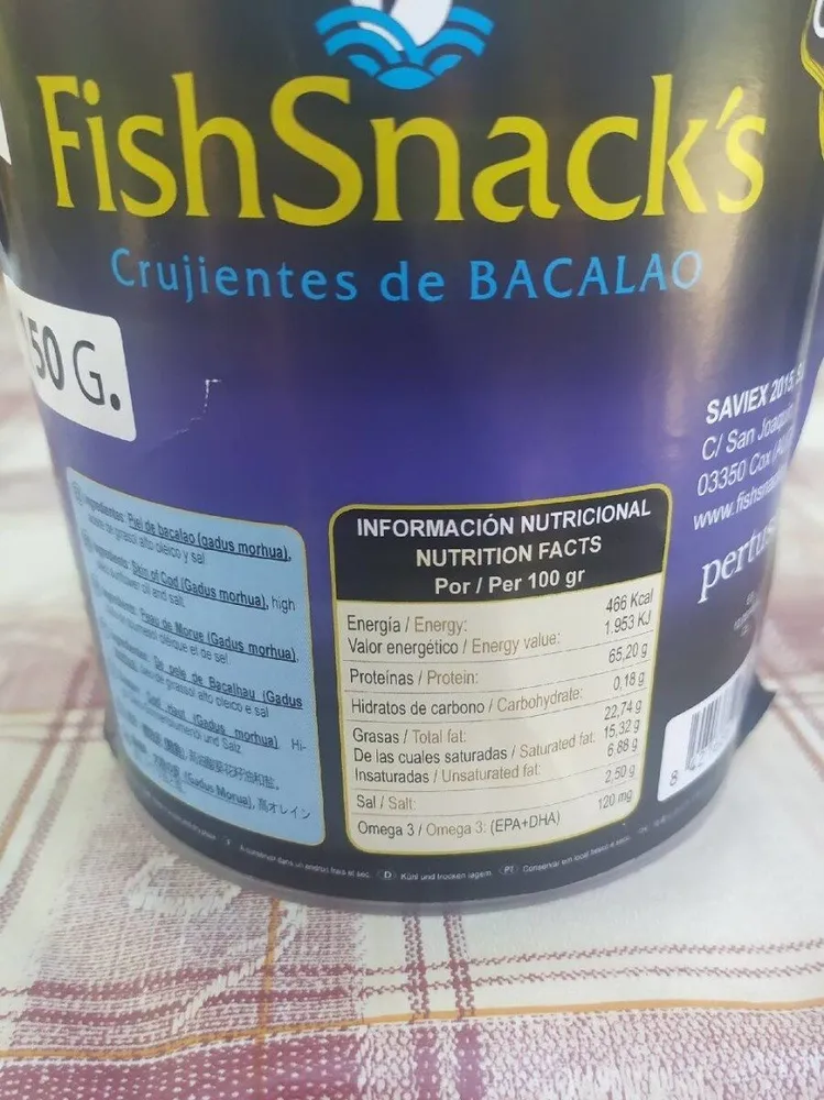Fish snack