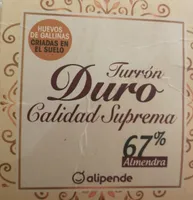 Turrón Duro Calidad Suprema