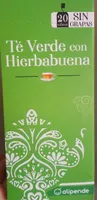 Té verde con hierbabuena