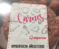 Hamburguesa de añojo/cerdo