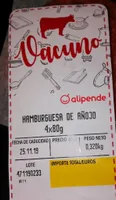 Hamburguesa de vacuno