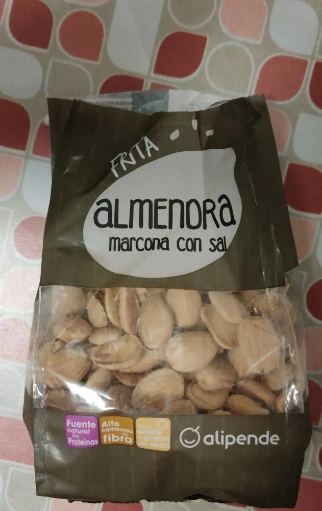 Almendra marcona con sal frita